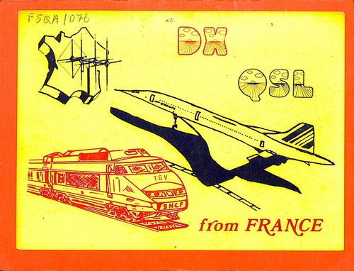 Carte qsl radio amateur - carte, /