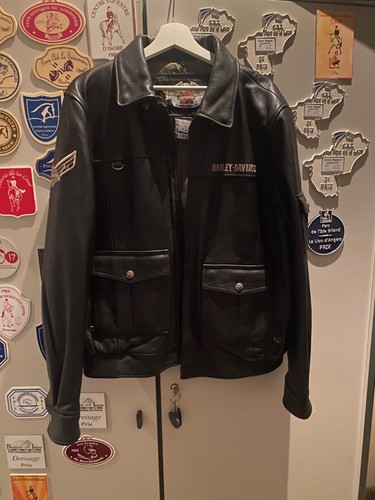 Blouson cuir harley davidson -  harley,