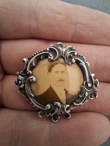 Ancienne broche argent - ancienne,