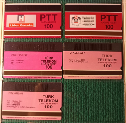 Lot télécartes turquie - lot,