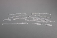 ZZ094 JOUEF train decor Ho lot  barriere cloture bois 11,5 cm 10 u