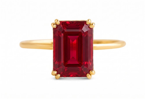 Bague artisanale rubis - bague,