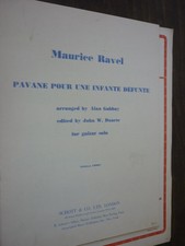 partitions guitare Ravel