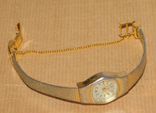 vintage MONTRE CITIZEN T4-109155 japan movt WATCH dame bracelet DORE OR rigide