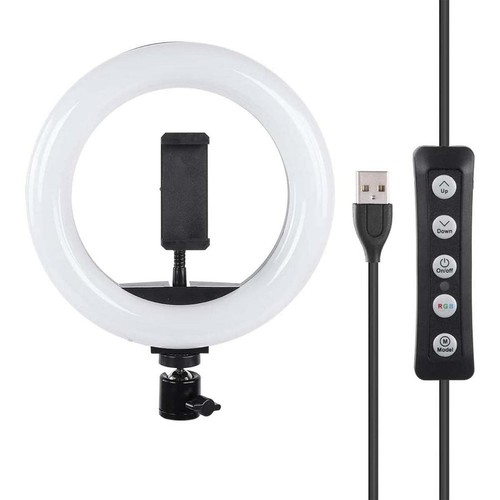Lumière lampe anneau led - lumière,