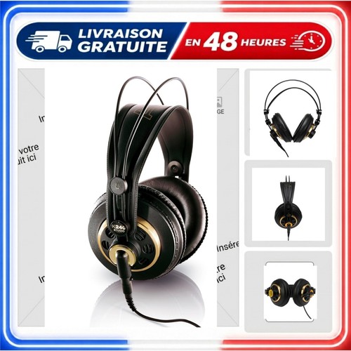 Casque studio akg k240 - casque,