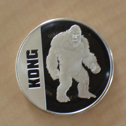 Niue kong 2021 silver - kong, 99.9%
