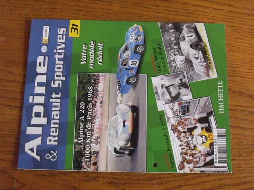 Fascicule alpine renault - $$$,