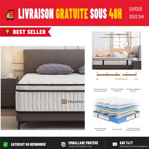 Matelas hiepunos 180x200 - matelas, cm