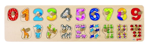 Puzzle bois pour apprendre - puzzle,