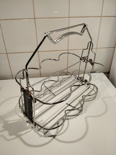 Ancien porte bouteille pliant - ancien,