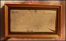 Parchemin 17e Epoque Louis XIV Montpellier 1679 Condamnation la Cour des Comptes