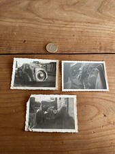 photo ancienne accident de la route N67 peugeot 401