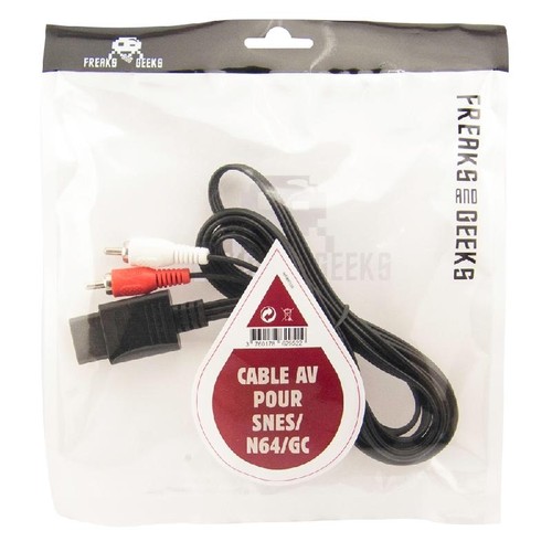 Cable video snes - av, snes/n64/gc