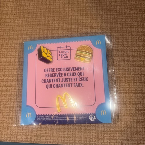 Pins donalds neuf - mc,