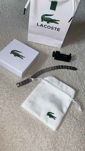Bracelet lacoste neuf argenté - bracelet,