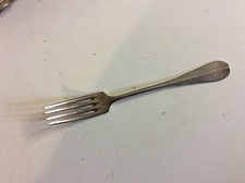 Fourchette métal argenté