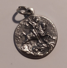 Belle médaille SAINT GEORGES et le dragon voilier In tempestate Securitas medal