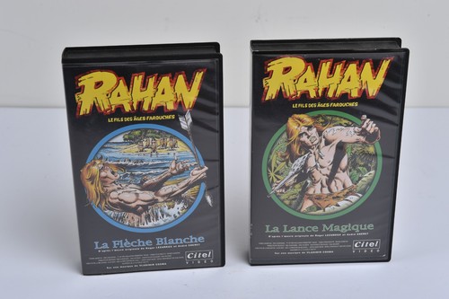 Rahan lot cassettes vhs - ,