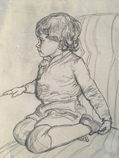 Beau Dessin Portrait Enfant