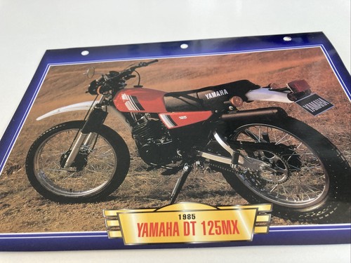 Yamaha dt125mx 1985 dtmx - yamaha,