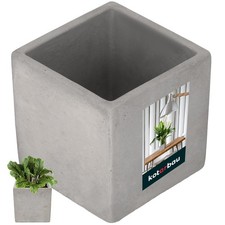 ® Pot de fleurs, gris, 20 x