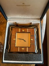 JAEGER LECOULTRE TISCHUHR PENDULE DE TABLE 8 DAYS CLOCK ART DECO EXCEPTIONAL