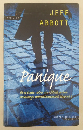 Livre panique jeff abbott - livre,