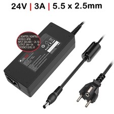 Chargeur 24V 3.0A 72W 5.5MM X 2.5MM