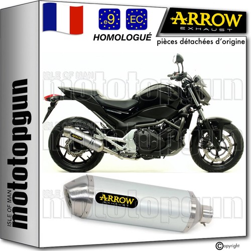 Arrow pot echappement approuve - arrow,