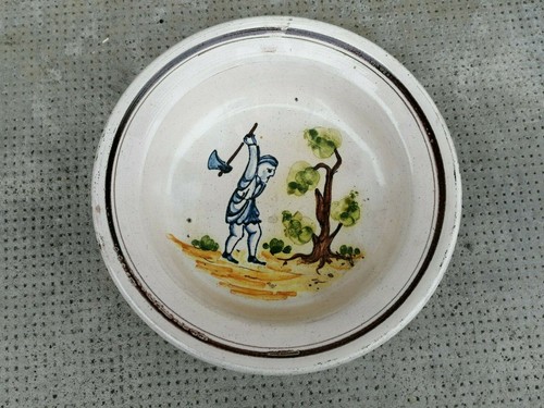 Ancienne assiette céramique