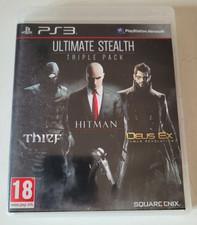 Triple Pack Ultimate Stealth - Thief Hitman Deus Ex - PlayStation 3 PS3 - PAL