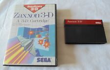 zaxxon 3d authentique version originale sega master system en boite