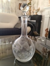 Ancienne Carafe En Cristal De