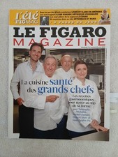 FIGARO MAGAZINE 17/8/2012 GRANDS CHEFS MICHALAK PIC LOUXOR LEWIS CLARK KHANOV