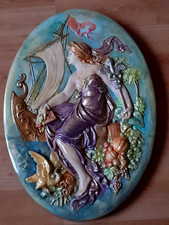 ancienne grande plaque camée