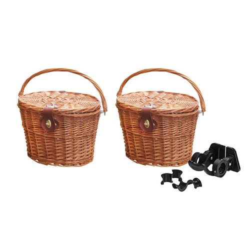 Panier vélo tissé en - panier,