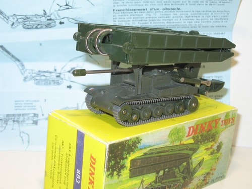 Dinky toys char pont gravé - toys,