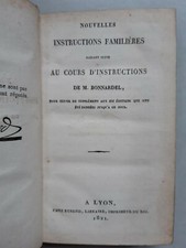 Nouvelles instructions familières - M. Bonnardel 1821