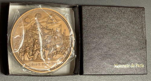 Belle médaille bronze monnaie - médaille,