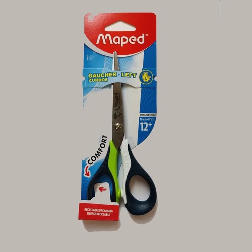 Ciseaux gaucher maped sensoft - ciseaux,