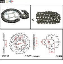 Kit chaine Pignon Couronne 428