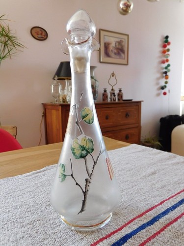 Carafe ancienne verre - carafe, en