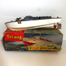 TRI-ANG MOTOR TORPEDO BOAT 416
