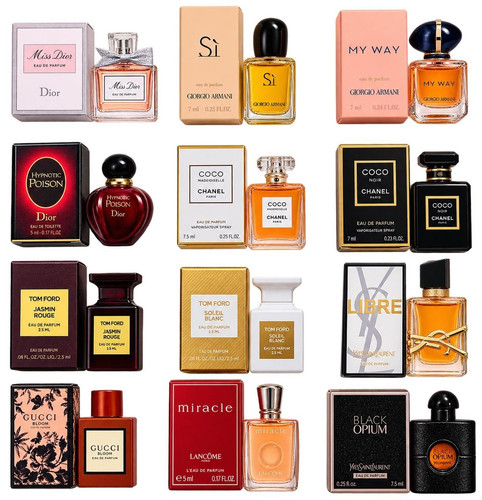 Mixed brands mini perfumes - mixed,