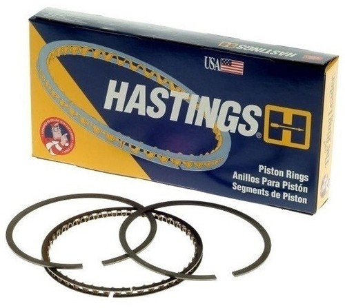 Chrome piston rings - piston, for