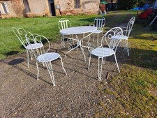Salon de Jardin Fer Forgé