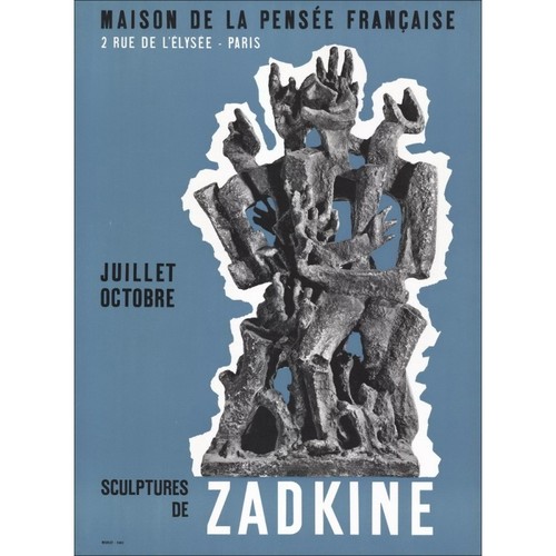 Zadkine ossip lithographie - -,