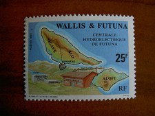 Wallis et Futuna 386 ** luxe sans charnière Centrale Hydroelectrique 1989