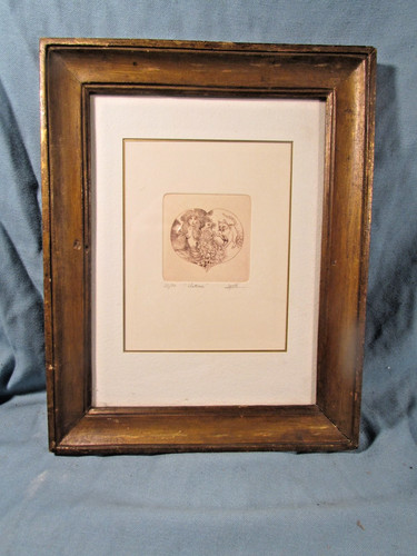 Lithographie encadrée